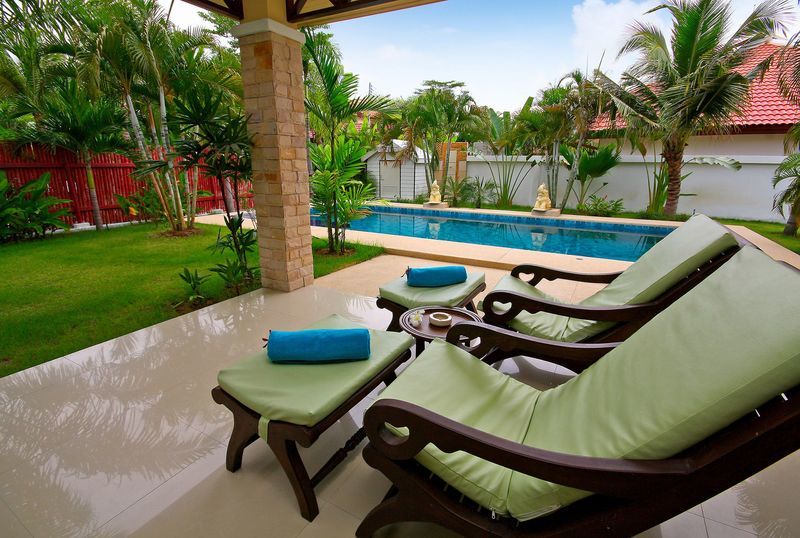 Thai Thani Pool Villa Resort Pantai Jomtien Luaran gambar